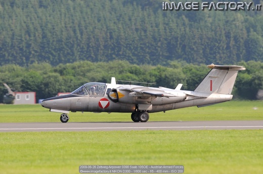 2009-06-26 Zeltweg Airpower 0398 Saab 105OE - Austrian Armed Forces